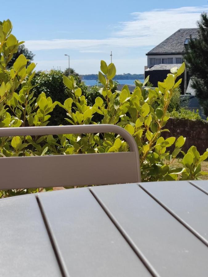 Le 3 Appartement Vue Mer Avec Jardin 100M De La Plage Et De La Thalasso Concarneau Dış mekan fotoğraf
