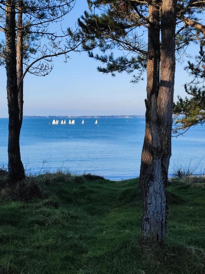 Le 3 Appartement Vue Mer Avec Jardin 100M De La Plage Et De La Thalasso Concarneau Dış mekan fotoğraf