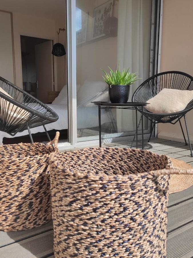 Le 3 Appartement Vue Mer Avec Jardin 100M De La Plage Et De La Thalasso Concarneau Dış mekan fotoğraf